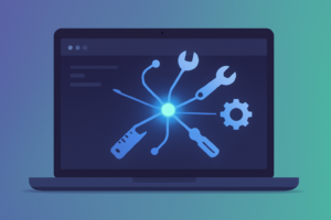 Illustration of connecting tools to a coding agent globally