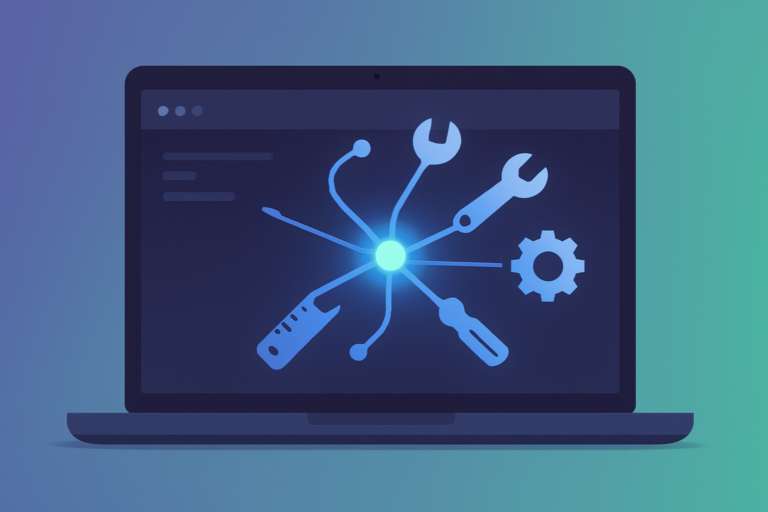 Illustration of connecting tools to a coding agent globally