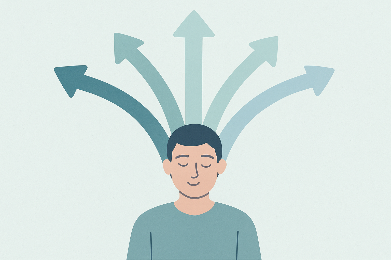 5 emotion regulation strategies illustration