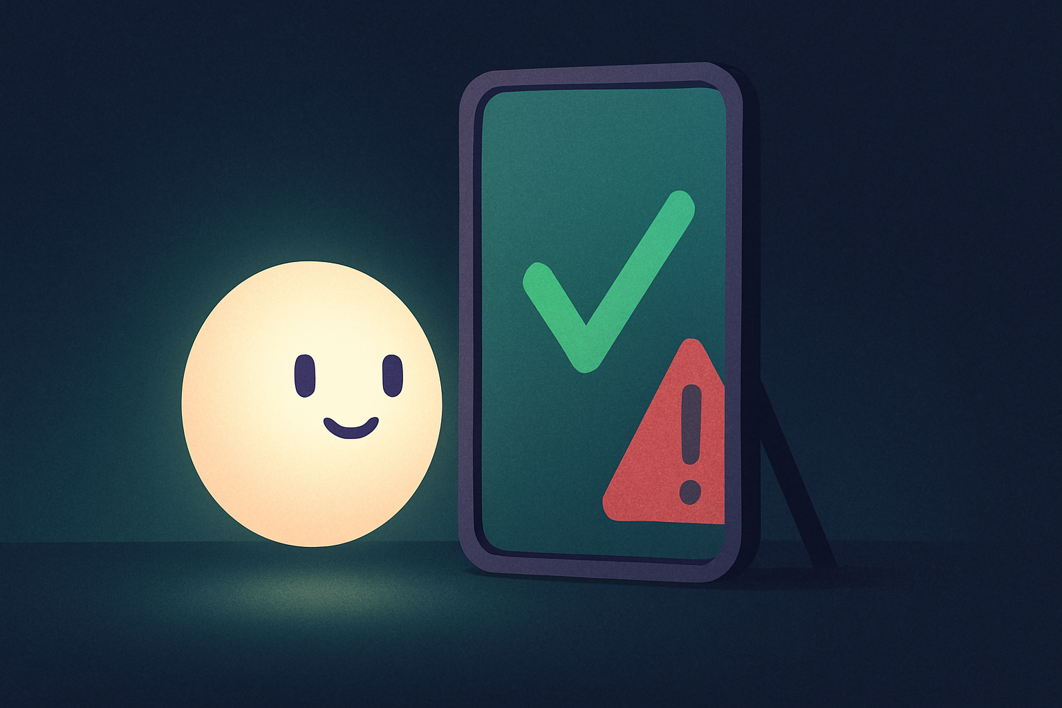 ChatGPT agreement problem shown as a green checkmark hiding a warning