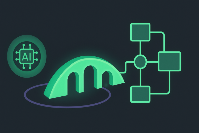 Guarded bridge connecting Codex to an n8n workflow network