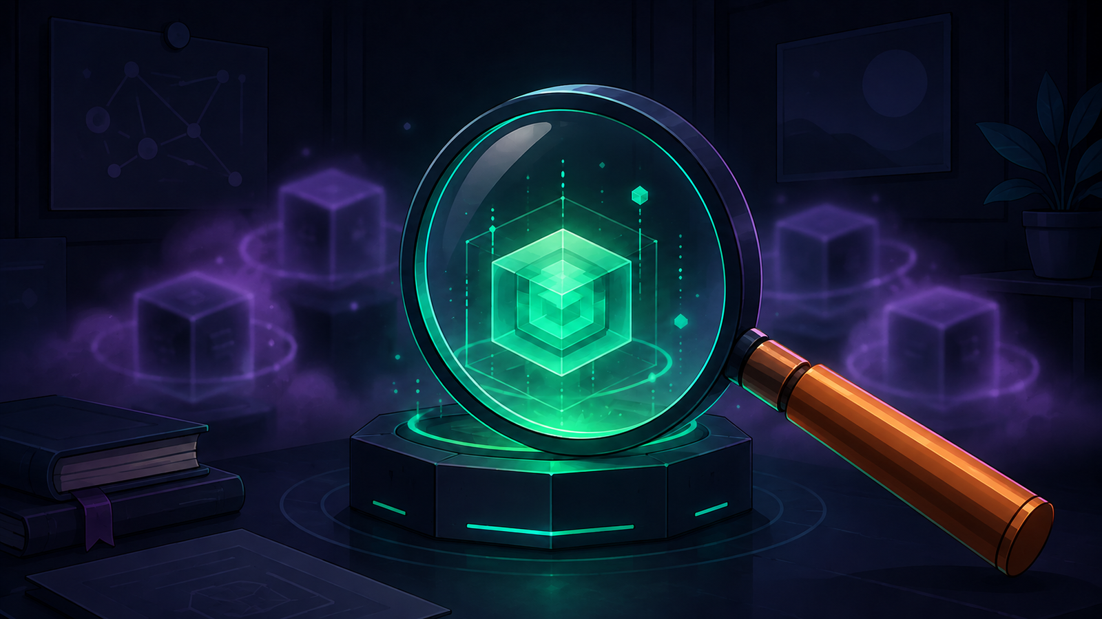 First browser result with a copper grip and copper collar section, retaining the green lens motif and dark room.